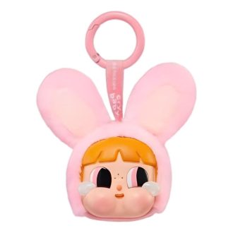 Colgante de conejito llorón con flor de Pop Mart x Las Chicas Superpoderosas