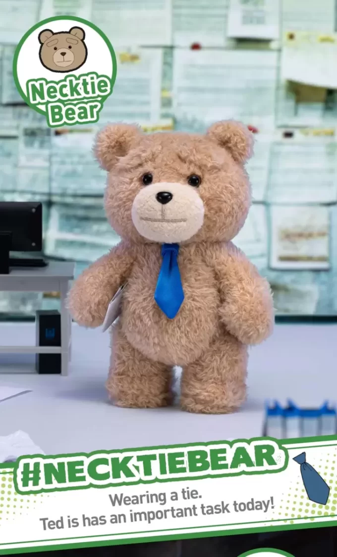 Colgante de peluche de acción de oso de peluche Ted2 Colgante de peluche de acción de oso de peluche Ted2