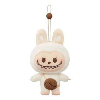Colgante de peluche de la fábrica de café Pop Bean “Molinillo de café Labubu”