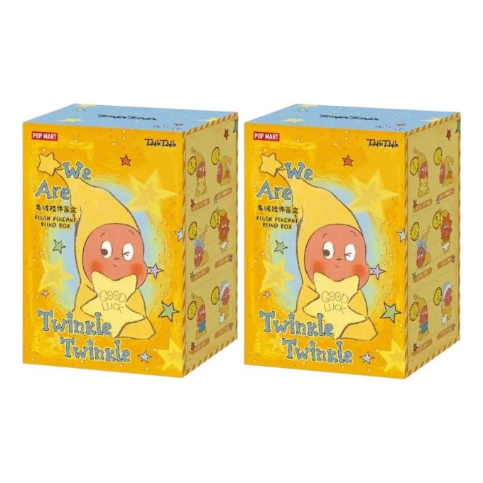 Colgante de peluche de la serie Twinkle Twinkle, estuche sellado (2 cajas sorpresa)