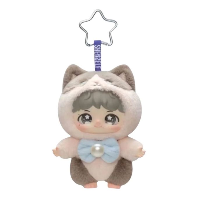 Colgante de peluche de vinilo “Corazón Valiente” de Zhou Shenself