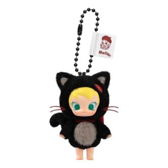 Colgante de peluche de vinilo de Baby Molly Pocket Friends “¡No te metas conmigo!” Edición secreta
