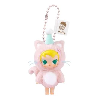 Colgante de peluche de vinilo de Baby Molly Pocket Friends “¿Quién es la chica buena?”