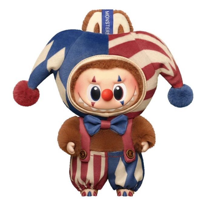 Colgante de peluche de vinilo de la serie “Por qué tan serio” “El Joker lanzapelotas y hace malabarismos con el payaso”