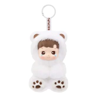 Colgante de peluche de vinilo de osito de goma Hacipupu “Sabor a café con leche”, edición secreta