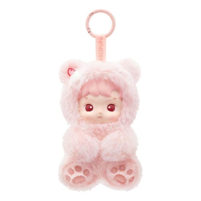 Colgante de peluche de vinilo de osito de goma Hacipupu “Sabor a melocotón”
