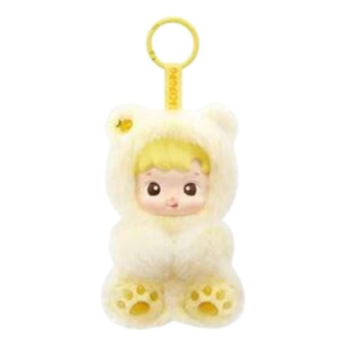 Colgante de peluche de vinilo de osito de goma Hacipupu “Sabor a piña”