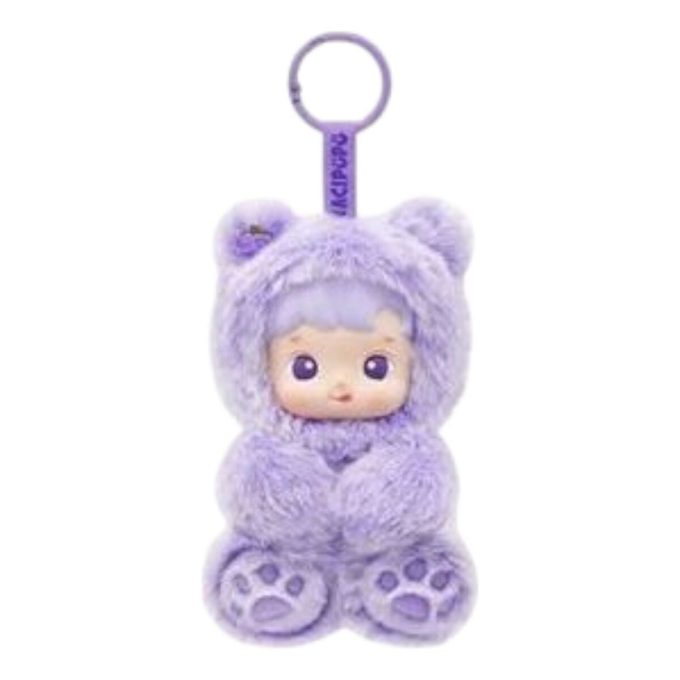 Colgante de peluche de vinilo de osito de goma Hacipupu “Sabor a uva”