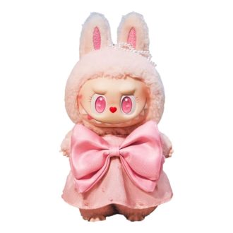 Colgante de peluche de vinilo Labubu Mokoko saltando al verano, exclusivo de Pop Land