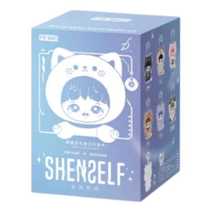 Colgante de peluche de vinilo Zhou Shenself (caja sellada, 1 caja sorpresa)