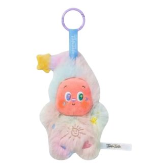 Colgante de peluche “Malvavisco Resplandeciente” con el pronóstico de dulces sueños.