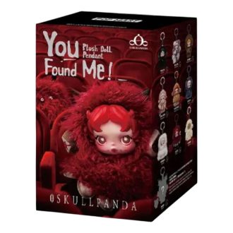Colgante de peluche Skullpanda “You Found Me” en caja sellada (1 caja sorpresa)