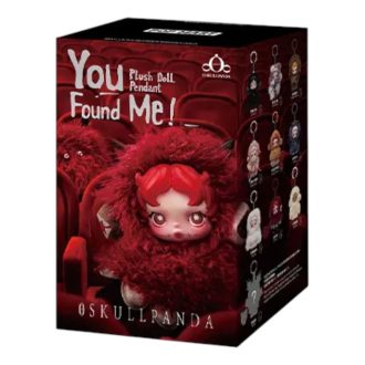 Colgante de peluche Skullpanda “You Found Me” en caja sellada (1 caja sorpresa)