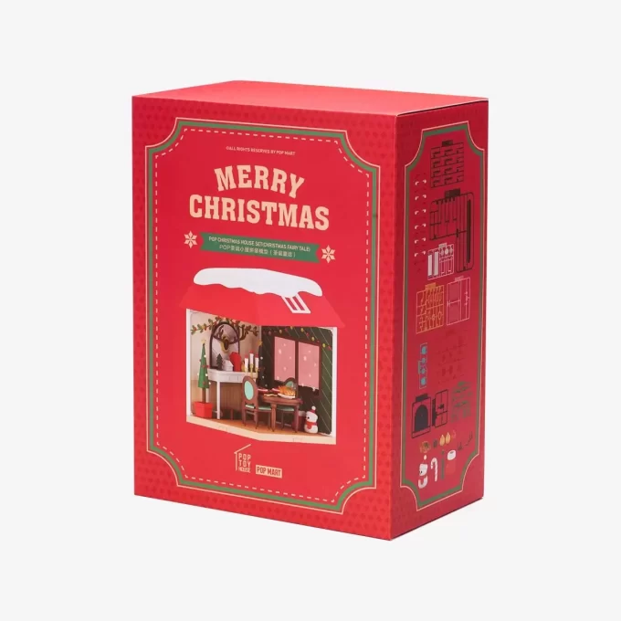 Conjunto de casa navideña POP (cuento de hadas navideño)
