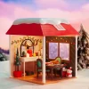 Conjunto de casa navideña POP (cuento de hadas navideño)