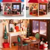 Conjunto de casa navideña POP (cuento de hadas navideño)
