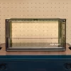 Contenedor de exhibición ensamblado POP MART (verde transparente)
