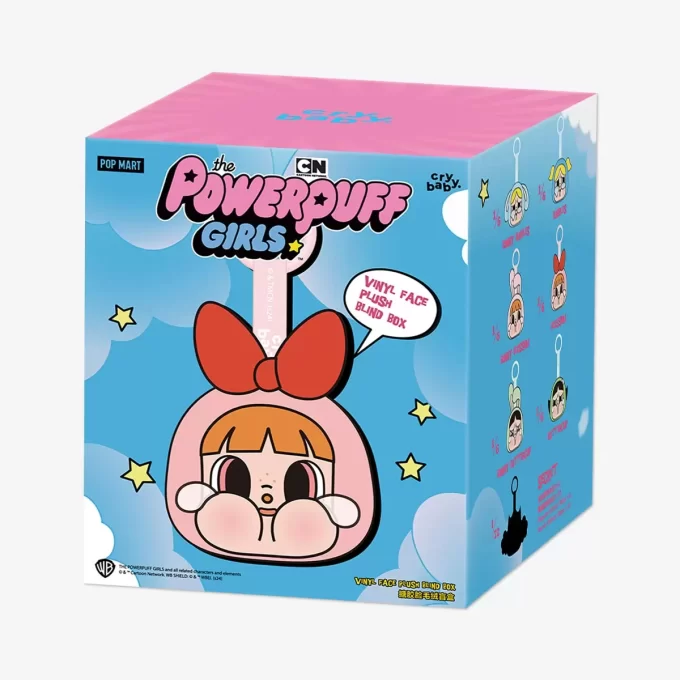 CRYBABY × Serie Las Chicas Superpoderosas – Caja sorpresa de peluche con cara de vinilo CRYBABY × Serie Las Chicas Superpoderosas – Caja sorpresa de peluche con cara de vinilo