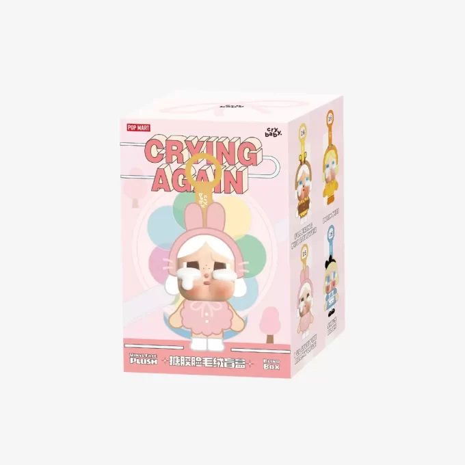 CRYBABY Serie Llorando de Nuevo – Caja Sorpresa de Peluche con Cara de Vinilo CRYBABY Serie Llorando de Nuevo – Caja Sorpresa de Peluche con Cara de Vinilo