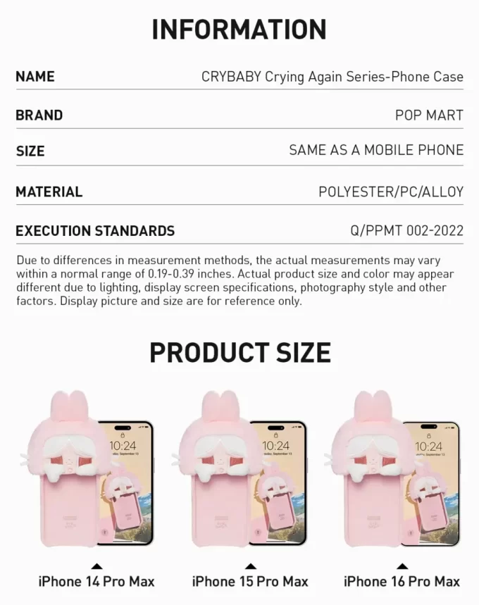 CRYBABY Serie Llorando de Nuevo – Funda para Teléfono CRYBABY Serie Llorando de Nuevo – Funda para Teléfono