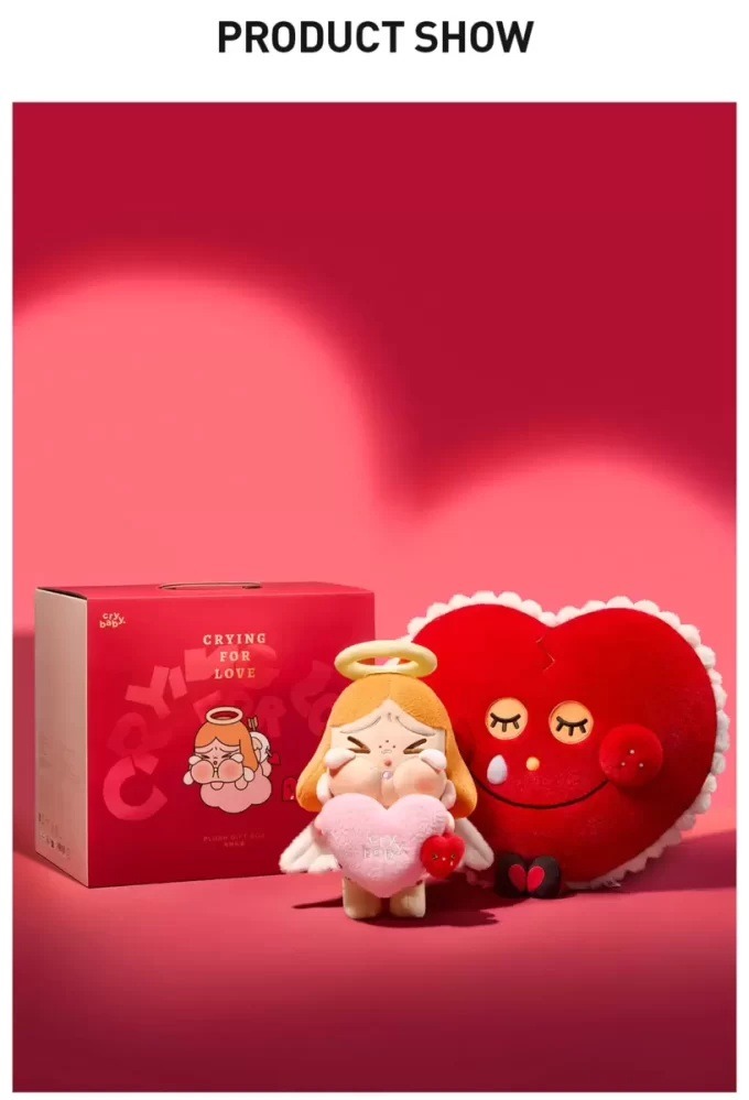 CRYBABY Serie Llorando por Amor – Caja de Regalo de Peluche CRYBABY Serie Llorando por Amor – Caja de Regalo de Peluche