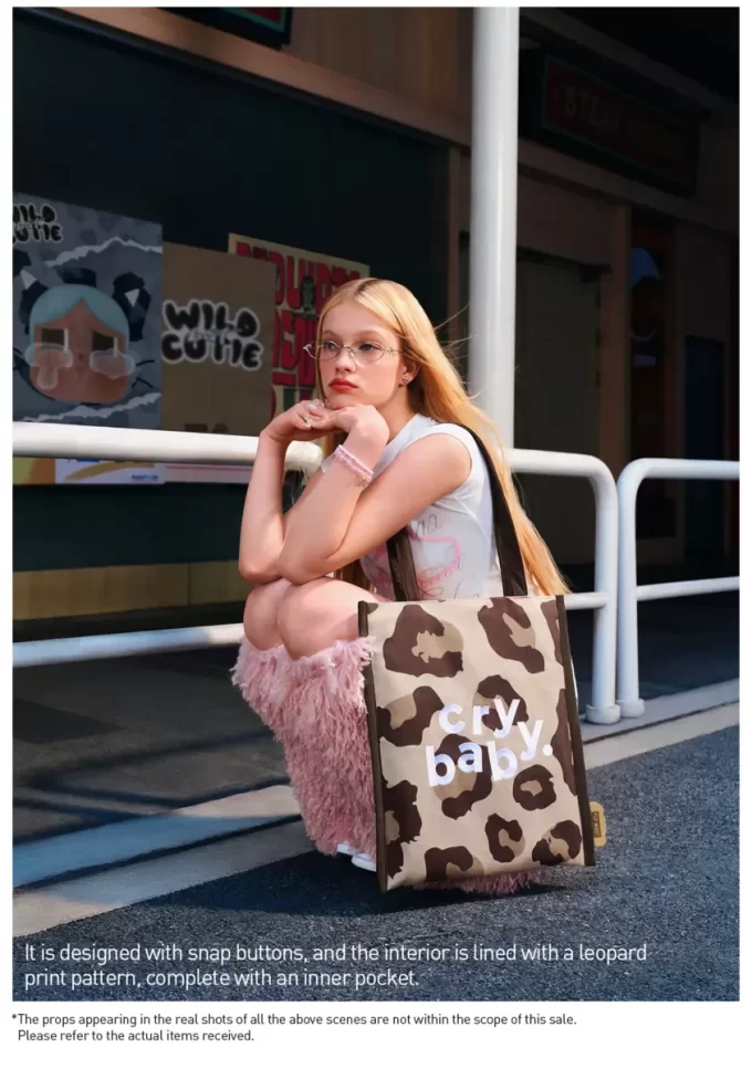 CRYBABY Serie Salvaje Pero Bonita – Bolso de Hombro CRYBABY Serie Salvaje Pero Bonita – Bolso de Hombro