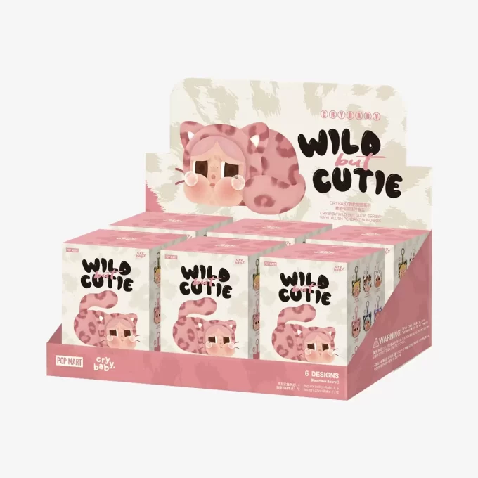 CRYBABY Serie Salvaje pero Lindo – Caja Sorpresa con Colgante de Peluche de Vinilo CRYBABY Serie Salvaje pero Lindo – Caja Sorpresa con Colgante de Peluche de Vinilo