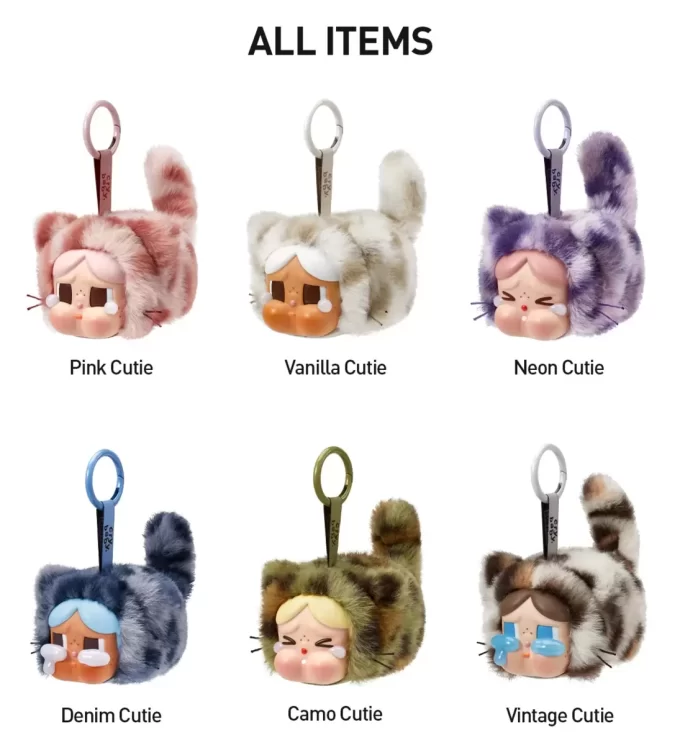 CRYBABY Serie Salvaje pero Lindo – Caja Sorpresa con Colgante de Peluche de Vinilo CRYBABY Serie Salvaje pero Lindo – Caja Sorpresa con Colgante de Peluche de Vinilo