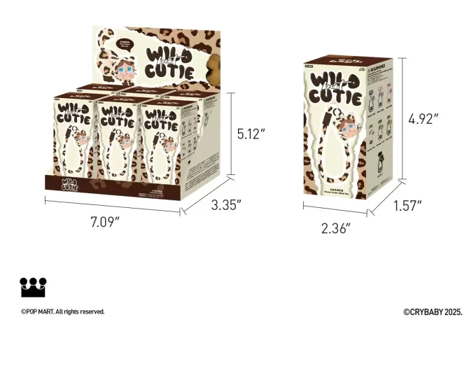 CRYBABY Serie Salvaje pero Lindo – Caja Sorpresa de Amuletos para Teléfono CRYBABY Serie Salvaje pero Lindo – Caja Sorpresa de Amuletos para Teléfono