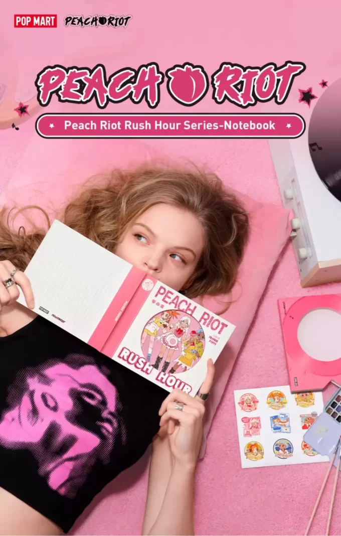 Cuaderno de la serie Rush Hour de Peach Riot Cuaderno de la serie Rush Hour de Peach Riot