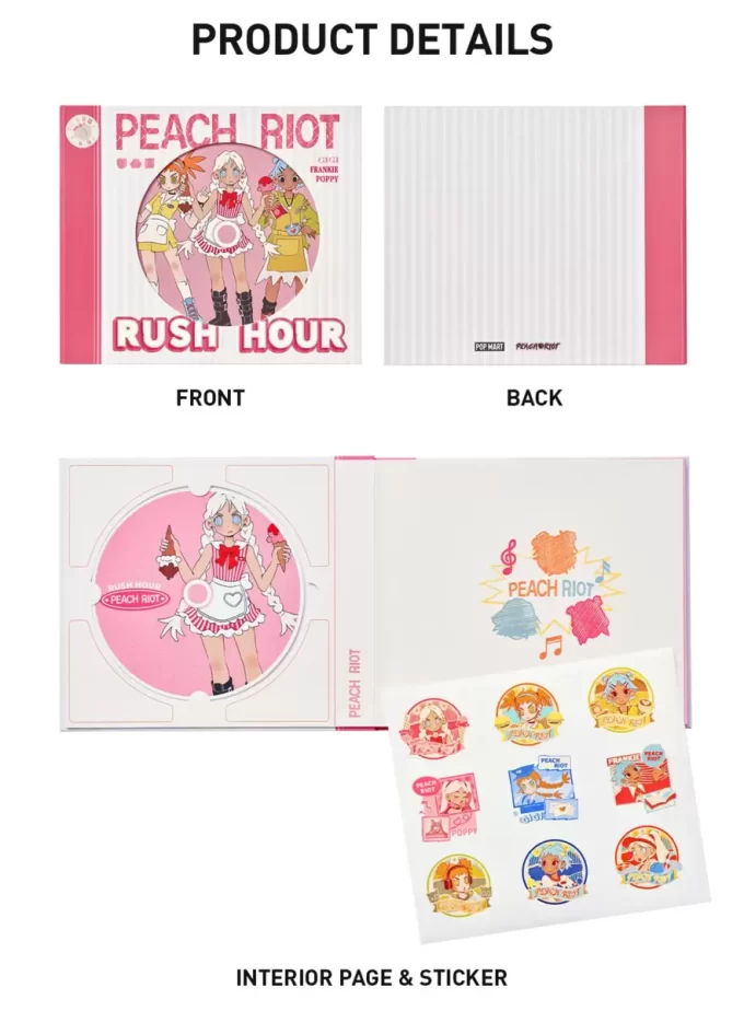 Cuaderno de la serie Rush Hour de Peach Riot Cuaderno de la serie Rush Hour de Peach Riot