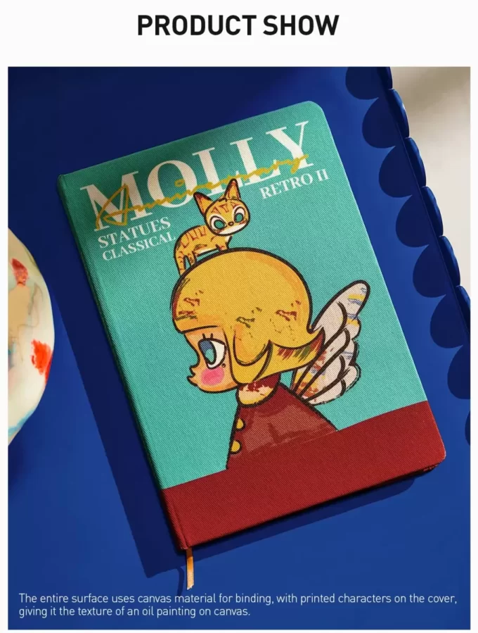 Cuaderno MOLLY Anniversary Statues Classical Retro 2 Series