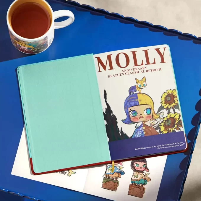 Cuaderno MOLLY Anniversary Statues Classical Retro 2 Series