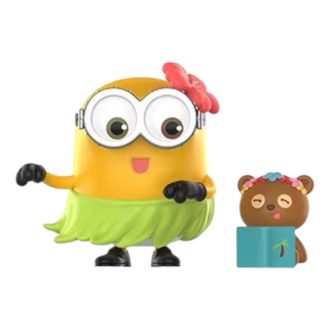 Cuentos para dormir de los Minions de Bob y Tim, figuras “Hula 101”
