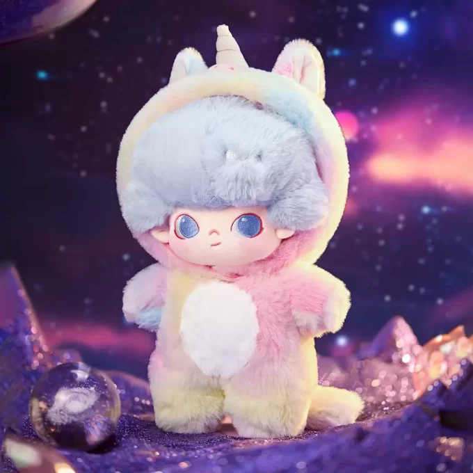 DIMOO: Serie Nadie Dormirá Esta Noche – Muñeca de Algodón de 20 cm (Unicornio)