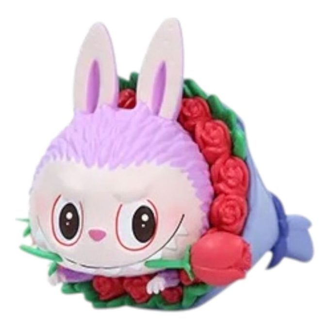 Elfos de flores de Labubu “Rose Labubu”