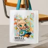 Estatuas de aniversario MOLLY, serie clásica retro 2, bolsa de lona