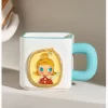 Estatuas de aniversario MOLLY, serie clásica retro 2, marco de fotos en forma de taza Estatuas de aniversario MOLLY, serie clásica retro 2, marco de fotos en forma de taza