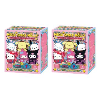 Estuche Mega Space Molly con personajes de Sanrio, 400 % sellado (2 cajas sorpresa)