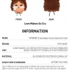 Estuche para auriculares CRYBABY Serie Llorando de Nuevo Estuche para auriculares CRYBABY Serie Llorando de Nuevo