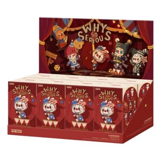 Estuche sellado con colgante de peluche de vinilo de la serie “Por qué tan serio” (8 cajas sorpresa)