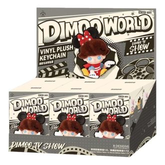 Estuche sellado con colgante de peluche de vinilo Disney Dimoo World (6 cajas sorpresa)