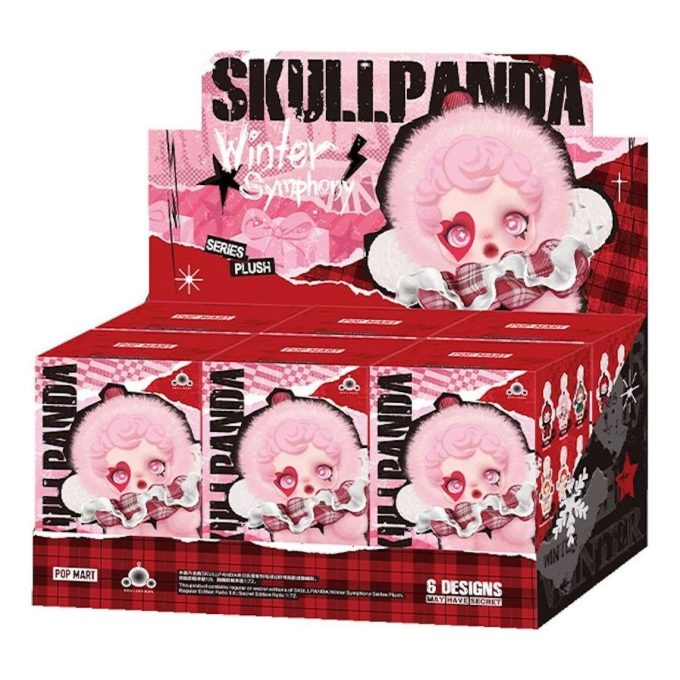 Estuche sellado con colgante de Sinfonía Invernal de Skullpanda (6 cajas sorpresa)