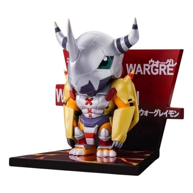 Estuche sellado con imán para nevera Digimon “War Greymon”