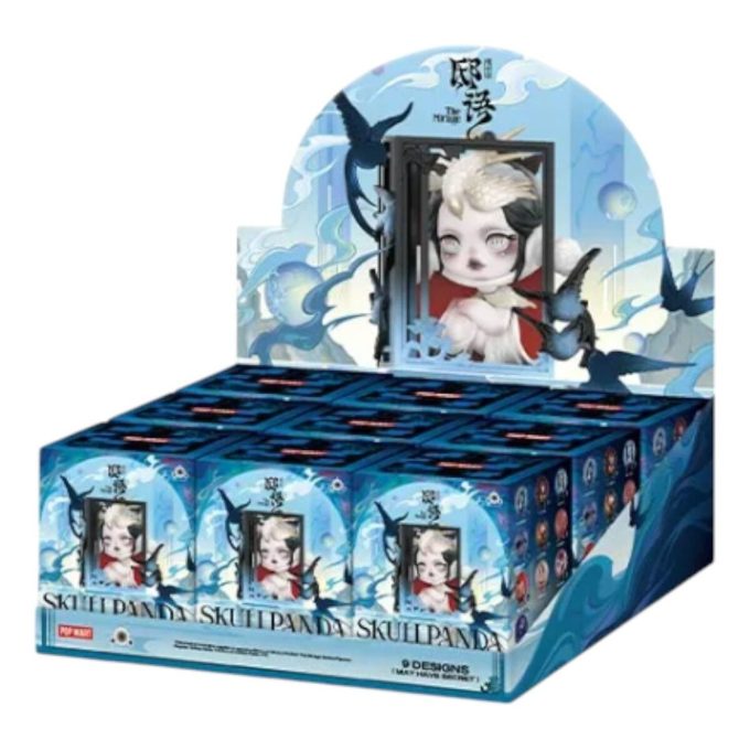 Estuche sellado de figuras Skullpanda The Mirage (9 cajas sorpresa)