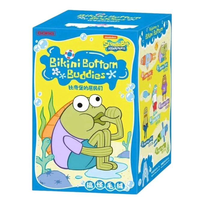 Estuche sellado de peluche Pop Mart x Bikini Bottom Buddies (1 caja sorpresa)