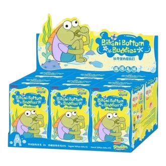Estuche sellado de peluche Pop Mart x Bikini Bottom Buddies (6 cajas sorpresa)