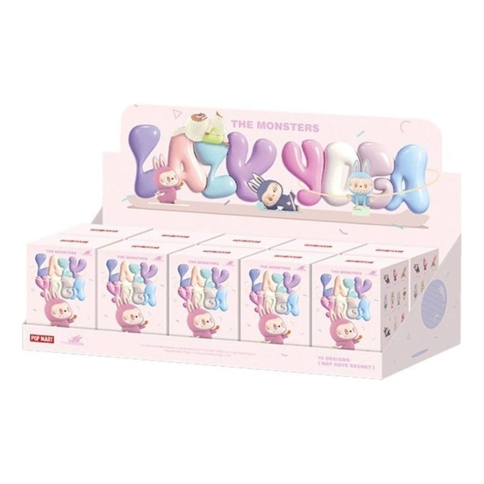 Estuche sellado Labubu Lazy Yoga (10 cajas sorpresa)