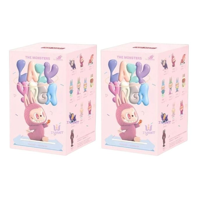 Estuche sellado Labubu Lazy Yoga (2 cajas sorpresa)