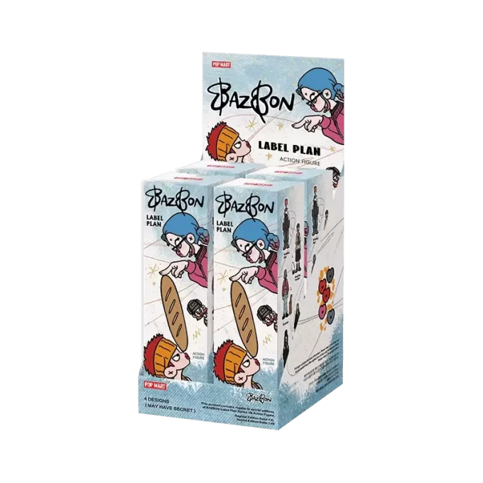 Figura de acción BAZBON Label Plan Series 1/8